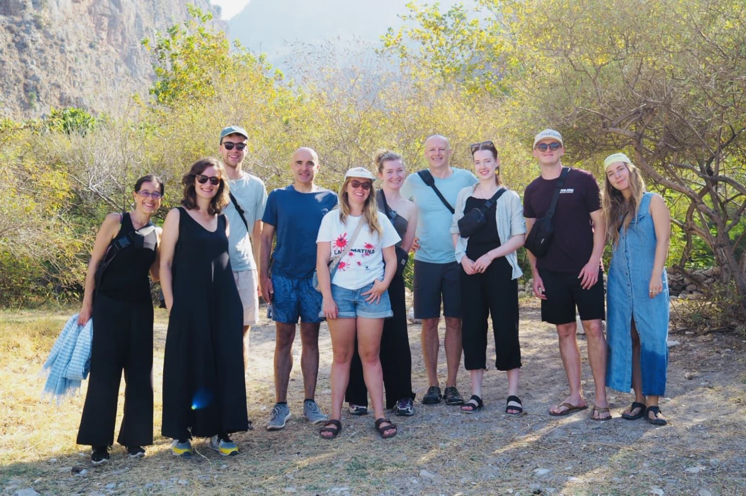 Old people butterfly valley