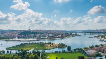 Golden Horn In Istanbul