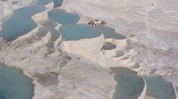 White Travertines Of Pamukkale