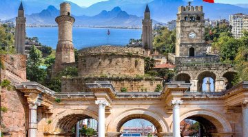 Hadrians Gate Antalya Old City