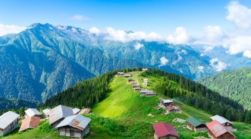 The Green Mountainus Landscape Of Trabzon